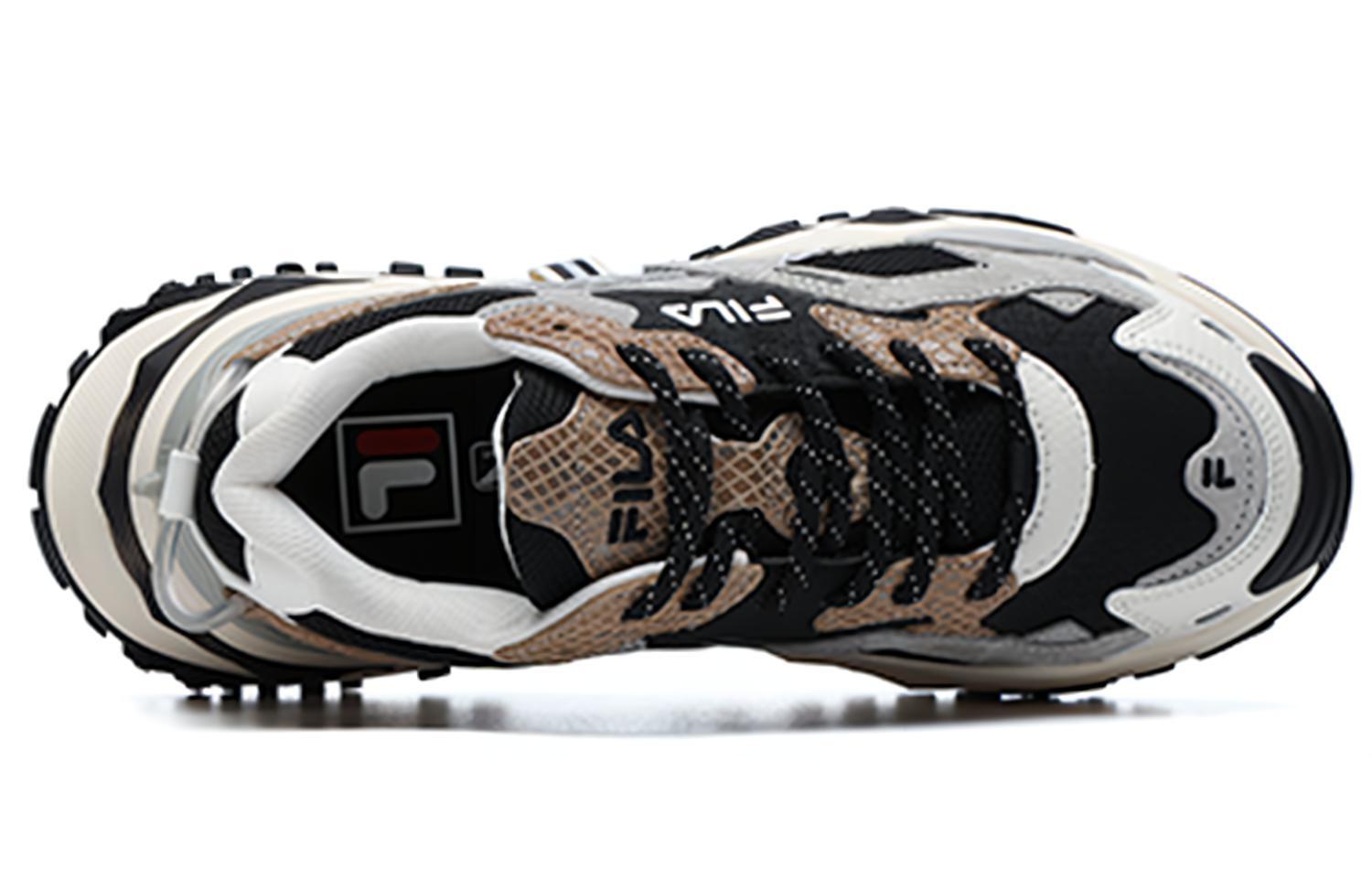 Lookbook (W) FILA FUSION Bianco Mode-Sneaker ''Grau Schwarz'' T12W145225FBD