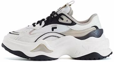 (Women) FILA FUSION Bianco II Sneakers 'White Beige Black' T12W331301AWC (Women) FILA FUSION Bianco II Sneakers 'White Beige Black' T12W331301AWC