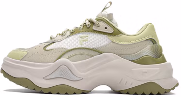(Women) FILA Fusion BIANCO II Green Chunky Dad Shoes Casual Comfy Sneakers. T12W411301FWP (Women) FILA Fusion BIANCO II Green Chunky Dad Shoes Casual Comfy Sneakers. T12W411301FWP