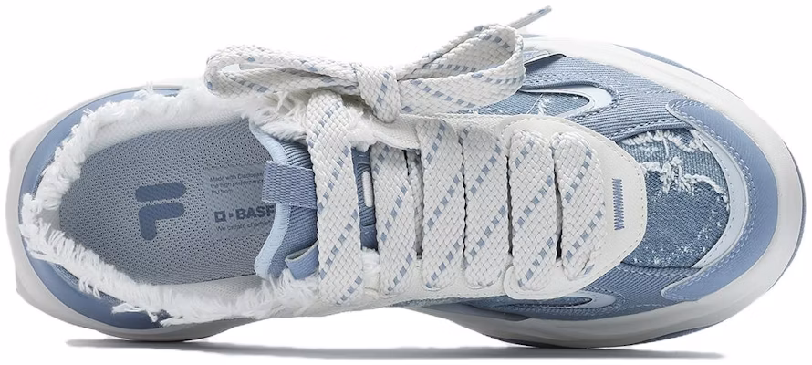 (Women) FILA FUSION Bianco II Mule 'Blue White' T12W421302FRS Order (Women) FILA FUSION Bianco II Mule 'Blue White' T12W421302FRS