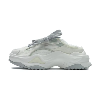 (W) FILA FUSION BIANCO II Mule 'White Green'