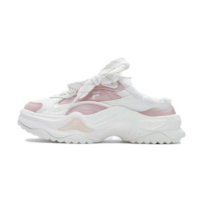 (W) FILA FUSION BIANCO II MULE 'White Pink'