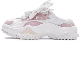 (Women) FILA FUSION BIANCO II MULE 'White Pink' T12W421302FSS (Women) FILA FUSION BIANCO II MULE 'White Pink' T12W421302FSS
