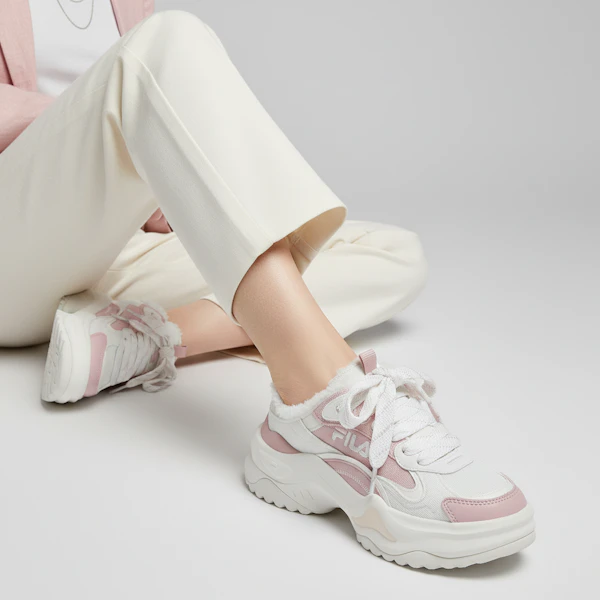 (W) FILA FUSION BIANCO II MULE 'Blanco Rosa' T12W421302FSS Order (W) FILA FUSION BIANCO II MULE 'Blanco Rosa' T12W421302FSS