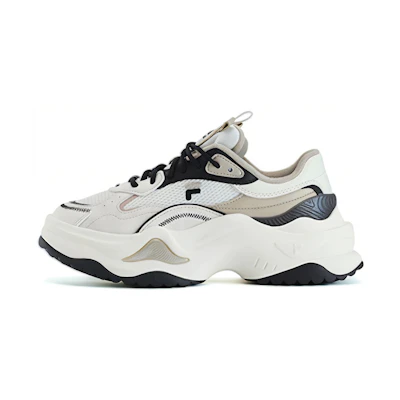 (W) FILA FUSION Bianco II Sneakers 'White Beige Black'