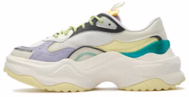 (Women) FILA FUSION Bianco II Sneakers 'White Lilac Green' T12W331301FSP (Women) FILA FUSION Bianco II Sneakers 'White Lilac Green' T12W331301FSP