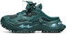 (W) FILA Fusion Bianco Mule Kasut Slip-On Rendah 'Forest Green Candy' T12W231301FFJ