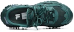 Lookbook (W) FILA Fusion Bianco Mule Kasut Slip-On Rendah 'Forest Green Candy' T12W231301FFJ