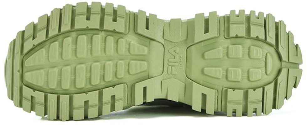 (W) FILA FUSION Bianco Mule Selipar 'Hijau' T12W331302FWP Purchase (W) FILA FUSION Bianco Mule Selipar 'Hijau' T12W331302FWP