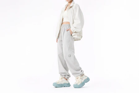 Order (W) Sandal FILA FUSION Bianco Mule 'Putih Biru' T12W331302FGE
