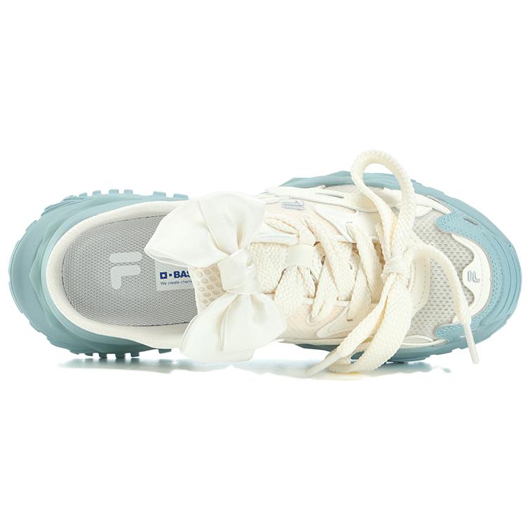 Shop (Women) FILA FUSION Bianco Mule Slippers 'White Blue' T12W331302FGE
