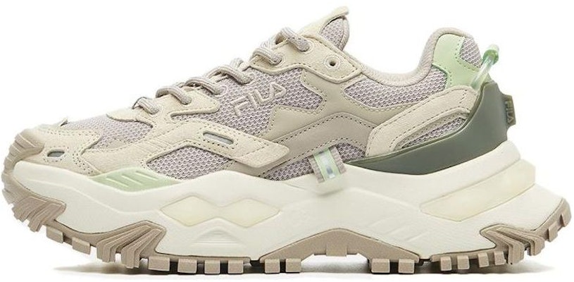 (W) FILA FUSION Bianco Sneakers 'Beige Kelabu' T12W135211XMM Buy (W) FILA FUSION Bianco Sneakers 'Beige Kelabu' T12W135211XMM