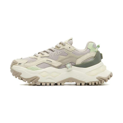 (W) FILA FUSION Bianco Sneakers 'Beige Grey'