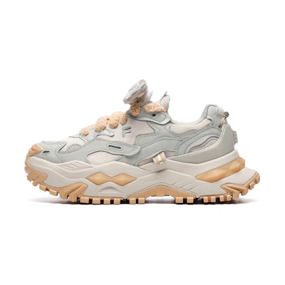 (W) FILA FUSION Bianco Sneakers 'Grey Orange'