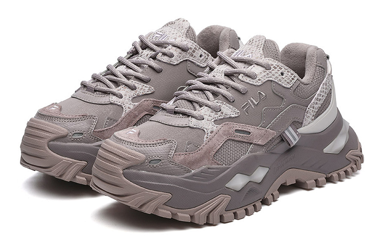 (W) FILA FUSION Bianco Sneakers 'Grey Purple' 圖 2
