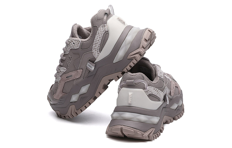 (W) FILA FUSION Bianco Sneakers 'Grey Purple' 圖 4