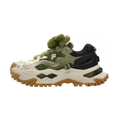 (W) FILA FUSION BIANCO Sneakers 'White Green Black'