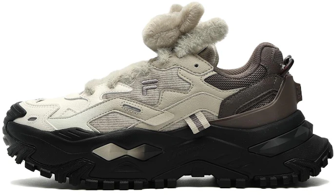 (Women) FILA FUSION BIANCO Sneakers 'White Grey Brown' T12W341302FGF Buy (Women) FILA FUSION BIANCO Sneakers 'White Grey Brown' T12W341302FGF