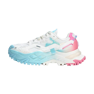 (W) FILA FUSION Bianco TECNO-PIUMAX Sneakers 'White Blue Pink'