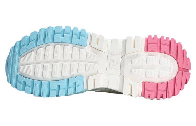Details for FILA FUSION斐乐潮牌 耐磨防滑 低帮 運動休閒鞋 女款 白粉藍