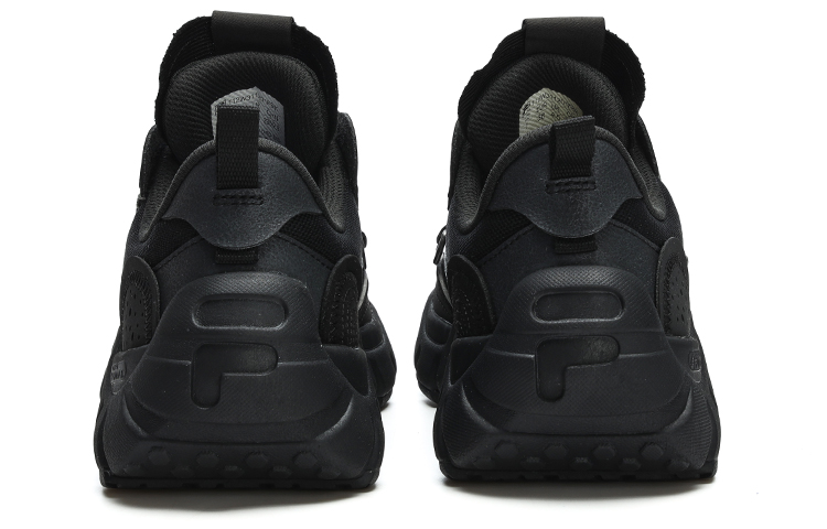 Shop (W) FILA FUSION ボーンスニーカー 黒灰 (FILA FUSION ボーンスニーカー コクハイ) T12W311201FBK