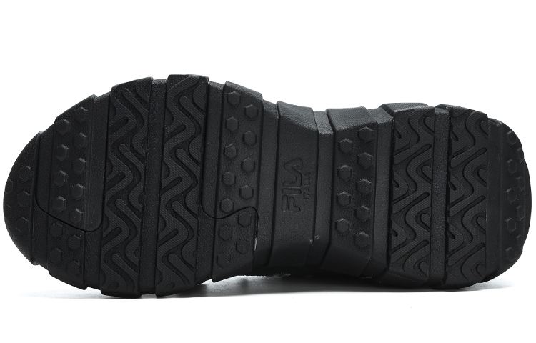 Purchase (W) FILA FUSION ボーンスニーカー 黒灰 (FILA FUSION ボーンスニーカー コクハイ) T12W311201FBK