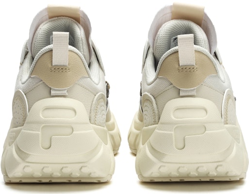 (W) FILA FUSION ボーンスニーカー 白/ベージュ T12W311201FOA Shop (W) FILA FUSION ボーンスニーカー 白/ベージュ T12W311201FOA