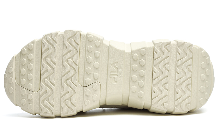 Purchase (W) FILA FUSION ボーンスニーカー 白/ベージュ T12W311201FOA