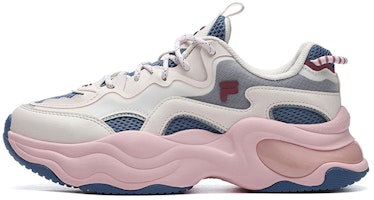 (Women) FILA FUSION Bubble Sneakers 'White Pink Blue' T12W227310FAM (Women) FILA FUSION Bubble Sneakers 'White Pink Blue' T12W227310FAM