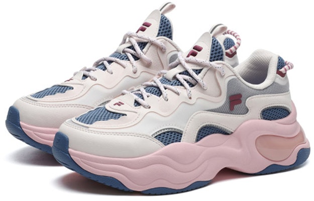 (W) FILA FUSION Bubble Sneakers 'Putih Merah Jambu Biru' T12W227310FAM Order (W) FILA FUSION Bubble Sneakers 'Putih Merah Jambu Biru' T12W227310FAM