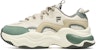 (W) FILA FUSION Bubble Sneakers 'Krim Putih Hijau' T12W241302FWG