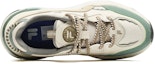 Lookbook (W) FILA FUSION Bubble Sneakers 'Krim Putih Hijau' T12W241302FWG