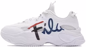 (Women) FILA FUSION Bubble 'White Lifestyle Low' T12W421005FWT (Women) FILA FUSION Bubble 'White Lifestyle Low' T12W421005FWT