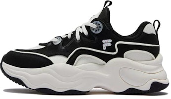 (Women) FILA FUSION Bubble CVS Low 'Black White' T12W421004FBG (Women) FILA FUSION Bubble CVS Low 'Black White' T12W421004FBG