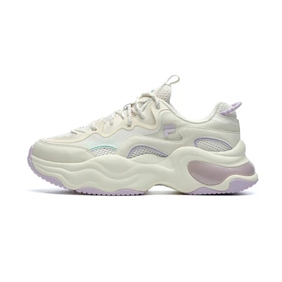 (W) FILA FUSION Bubble Sneakers 'White Lilac'