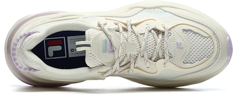 (W) FILA FUSION Bubble Sneakers 'Putih Lilac' T12W227310FAW Lookbook (W) FILA FUSION Bubble Sneakers 'Putih Lilac' T12W227310FAW