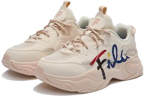 (W) FILA FUSION BUBBLE Rendah 'Putih Vintage' T12W421005FAW Shop (W) FILA FUSION BUBBLE Rendah 'Putih Vintage' T12W421005FAW