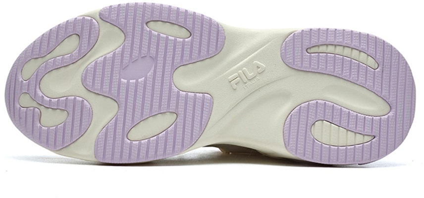 (W) FILA FUSION Bubble Sneakers 'Putih Lilac' T12W227310FAW Purchase (W) FILA FUSION Bubble Sneakers 'Putih Lilac' T12W227310FAW