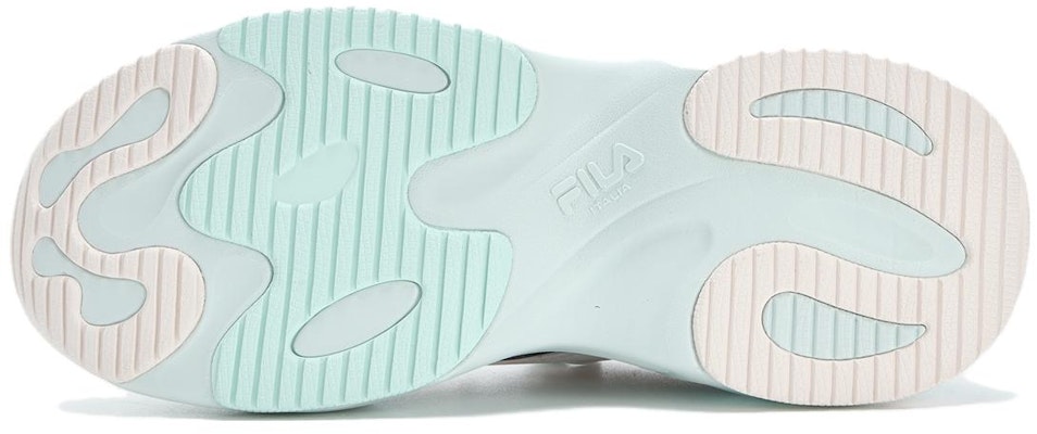 FILA FUSION斐樂潮牌 Bubble 防滑耐磨 低幫 運動休閒鞋 女款 白青色 Purchase FILA FUSION斐樂潮牌 Bubble 防滑耐磨 低幫 運動休閒鞋 女款 白青色