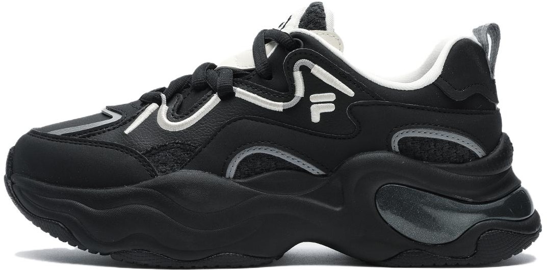 women-fila-bubble-comfortable-versatile-low-top-dad-shoe-black-t12-w341301-fbk