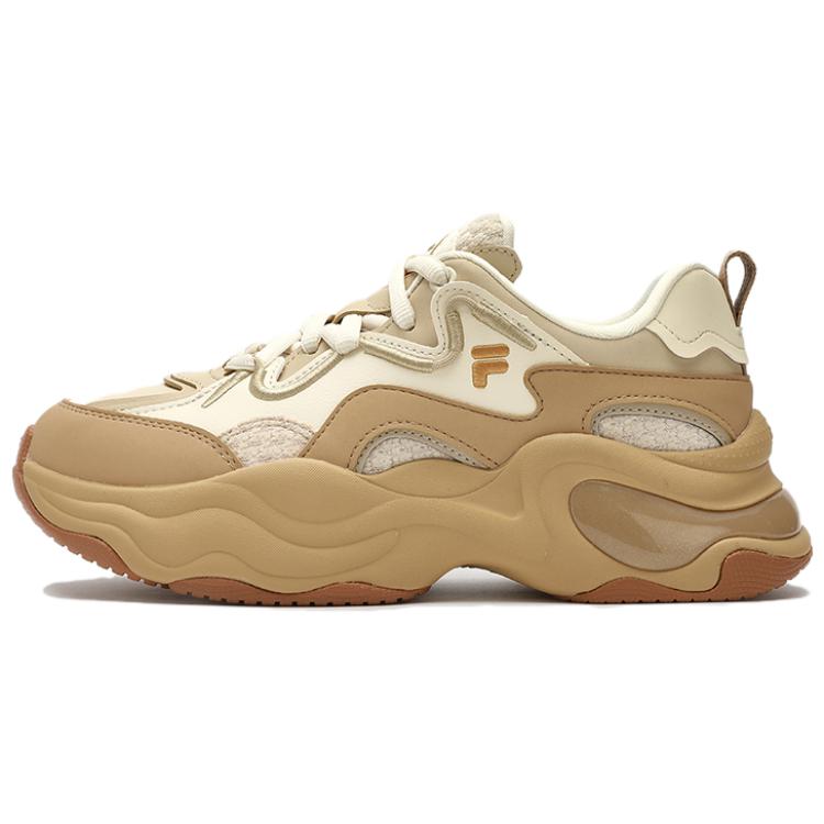 (Women) FILA FUSION BUBBLE Platform Sneakers 'White Tan' T12W341301FPA