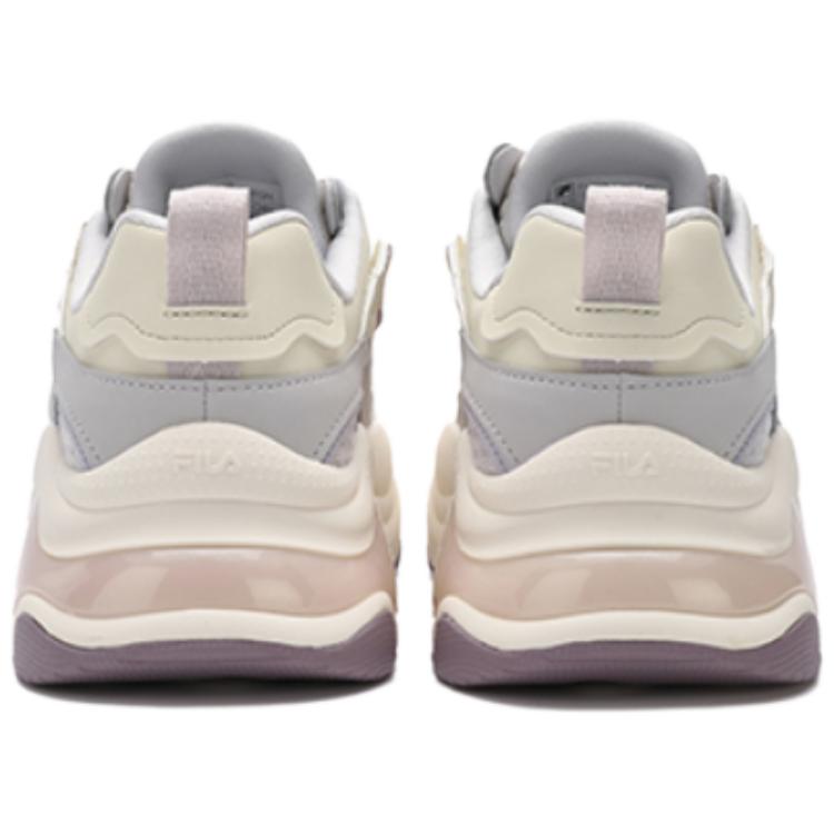 Lookbook (W) FILA FUSION バブルプラットフォーム (白/灰/紫) T12W341301_FGN