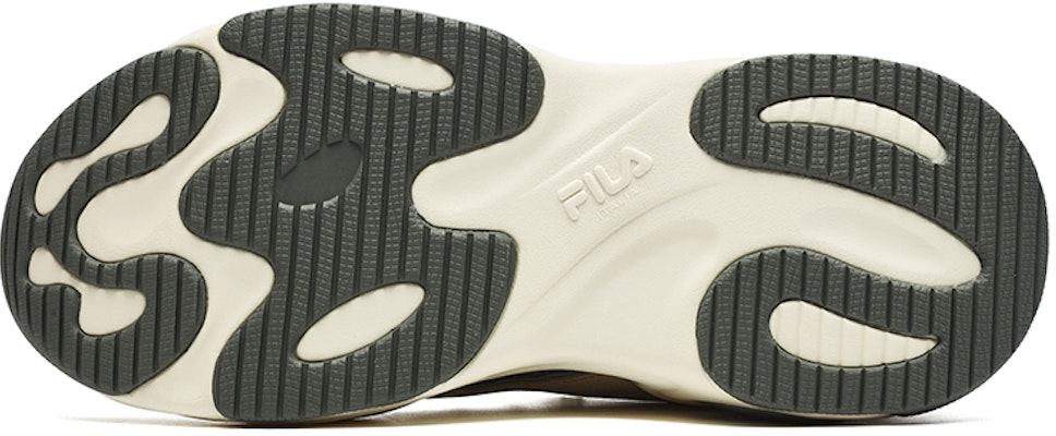 (Women) FILA FUSION Bubble Sneakers 'Cream White Green' T12W241302FWG Details for (Women) FILA FUSION Bubble Sneakers 'Cream White Green' T12W241302FWG