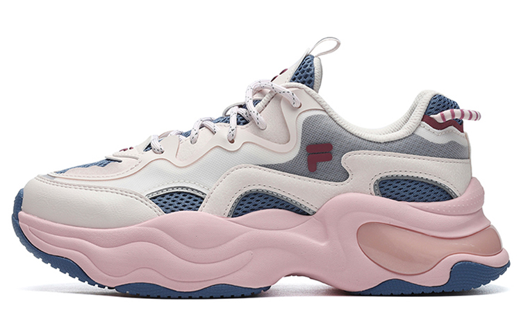 (Women) FILA FUSION Bubble Sneakers 'White Pink Blue' T12W227310FAM