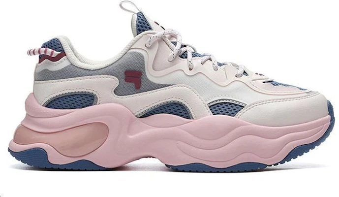 (Women) FILA FUSION Bubble Sneakers 'White Pink Blue' T12W227310FAM Order (Women) FILA FUSION Bubble Sneakers 'White Pink Blue' T12W227310FAM