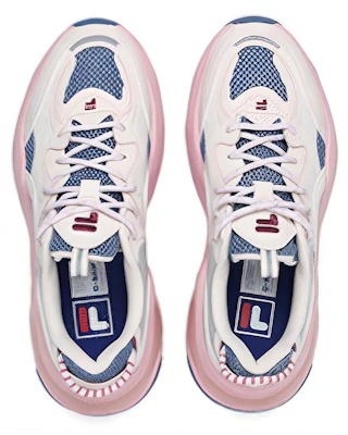(Women) FILA FUSION Bubble Sneakers 'White Pink Blue' T12W227310FAM Shop (Women) FILA FUSION Bubble Sneakers 'White Pink Blue' T12W227310FAM