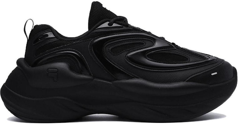 (W) FILA FUSION Buzzard Sneakers 'Hitam' T12W341103FBA Order (W) FILA FUSION Buzzard Sneakers 'Hitam' T12W341103FBA