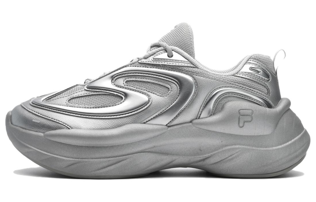 (Women) FILA FUSION Buzzard Sneakers 'Silver Grey' T12W341103FSA