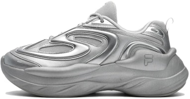 (Women) FILA FUSION Buzzard Sneakers 'Silver Grey' T12W341103FSA (Women) FILA FUSION Buzzard Sneakers 'Silver Grey' T12W341103FSA