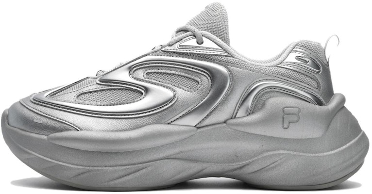 (W) FILA FUSION Buzzard Sneakers 'Silver Grey' Kasut Sukan 'Kelabu Perak' T12W341103FSA Buy (W) FILA FUSION Buzzard Sneakers 'Silver Grey' Kasut Sukan 'Kelabu Perak' T12W341103FSA